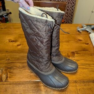 Vintage Quilted L.L. Bean Duck Boots